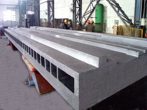 廣西數控機床床身鑄件